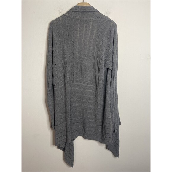 Eileen Fisher Women’s Cardigan Sweater Open Front Draping Viscose Blend Sz Large - Picture 5 of 9